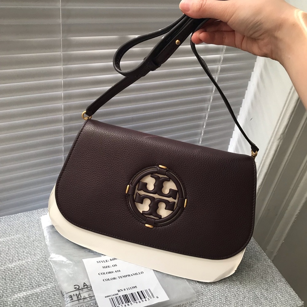 SOLD NEW Tory Burch Tempranillo Miller Small Convertible Shoulder Bag Crossbody